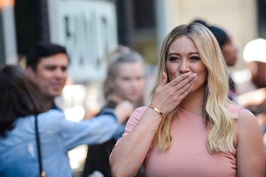 Hilary Duff is busy at home with her kids these days.
