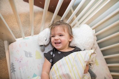 Experts say you should keep your toddler on a sleep schedule, including normal waking hours.