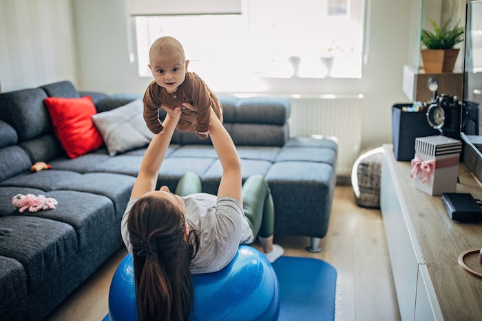 Working out with your baby is easy with these online classes to do with your baby.