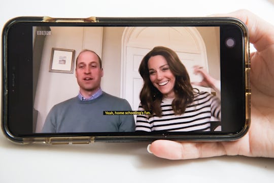 Kate Middleton and Prince William opened up about staying home with the kids.