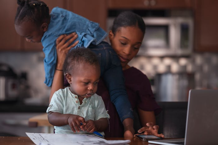 Parents are feeling particularly stressed during coronavirus outbreak View