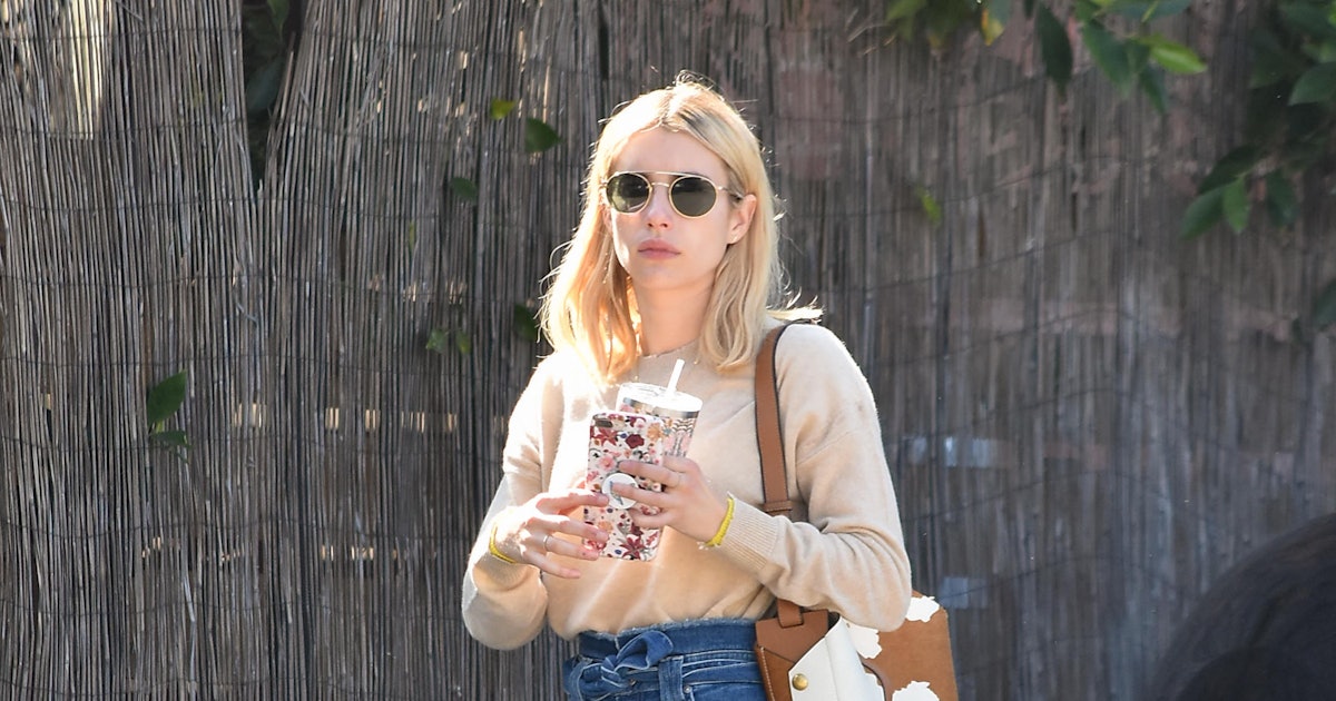 Emma Roberts' Loungewear Set From H&M Is Selling Out, Fast