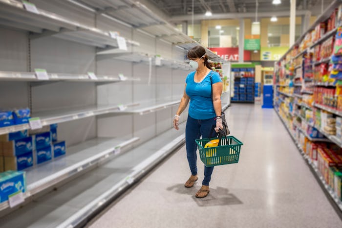 Manufacturers can't say exactly when toilet paper will fill store shelves again.