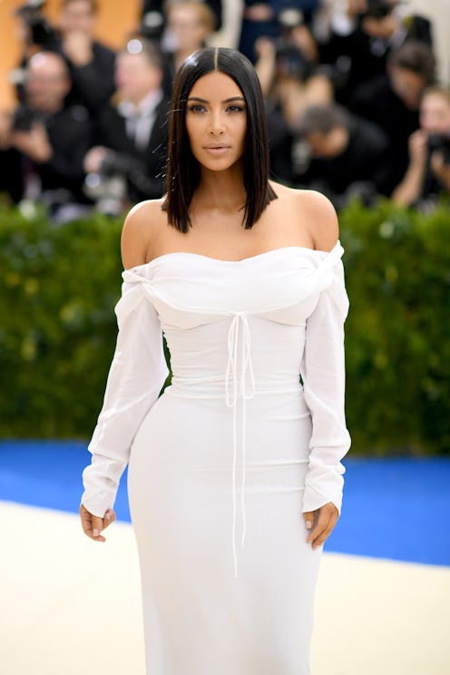 Kim Kardashian is always trying out new nail colors, but often turns to light pinks and nudes.