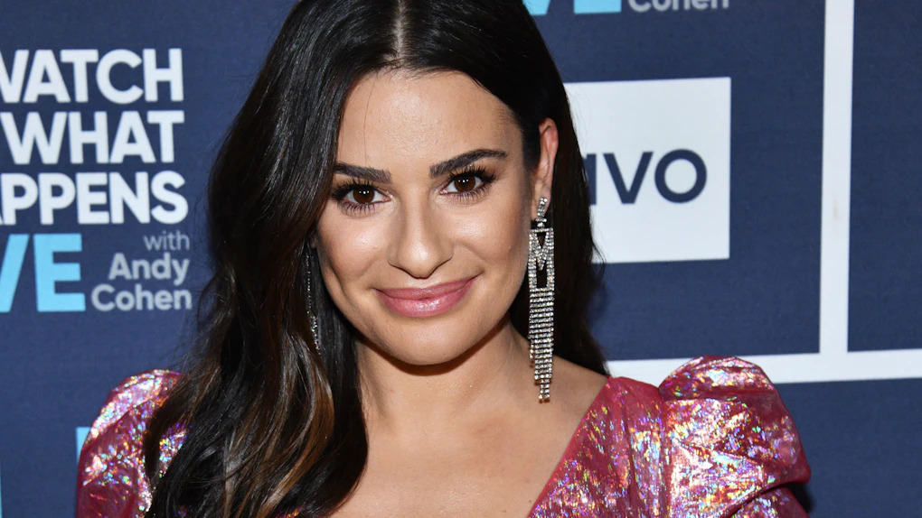 Lea Michele attends 'Watch What Happens Live.'