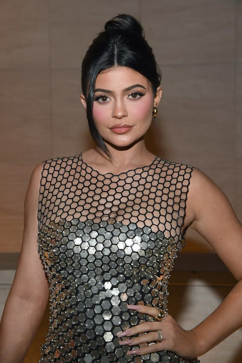 Kylie Jenner experimented with pink eyeshadow during quarantine