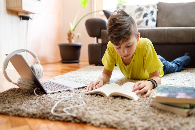 Reading independently before doing other activities is one practical tip from parents during homesch...