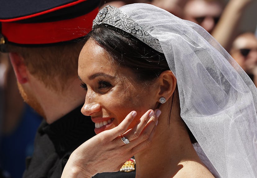 Meghan Markle wore the famous Essie Ballet Slippers shade on her wedding day