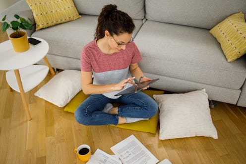 A woman works at home. The upheaval of lockdown for coronavirus has impacted many women with ADHD ne...