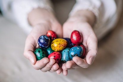 An egg hunt is a great Easter activity for adults