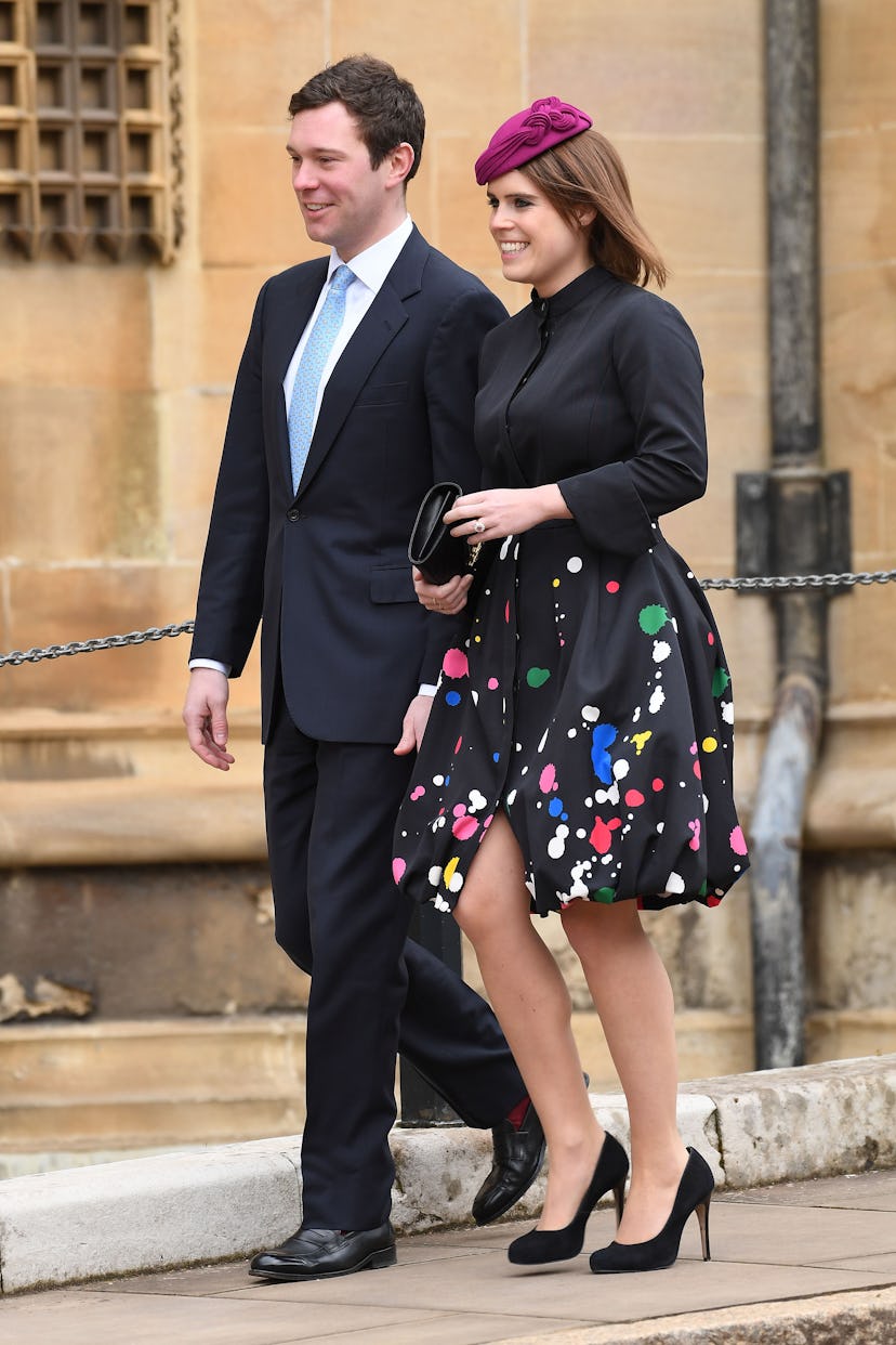 Princess Eugenie on Easter 2018