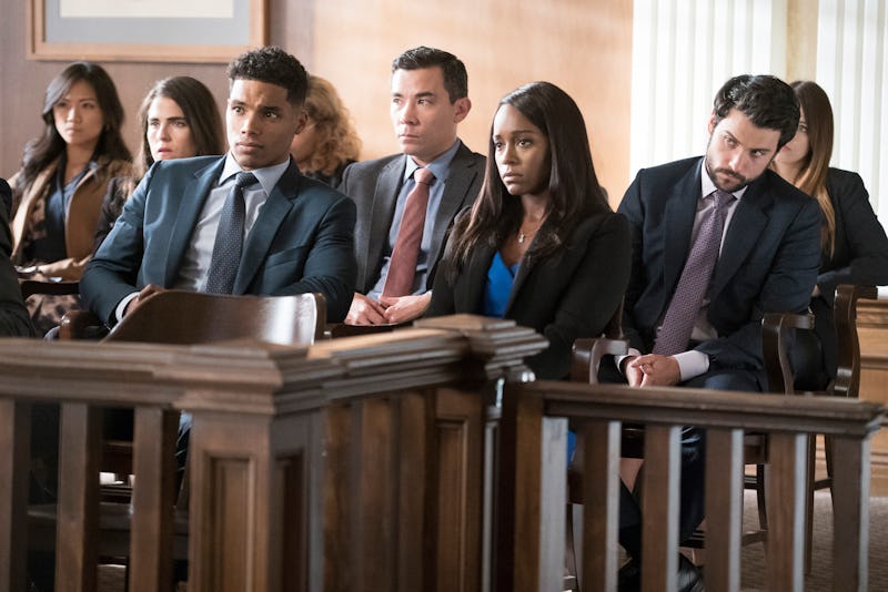 Karla Souza, Rome Flynn, Conrad Ricamora, Aja Naomi King, & Jack Falahee in 'HTGAWM'