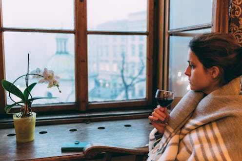 A woman drinks wine alone at home while staring at her cactus. What happens to your brain when you d...