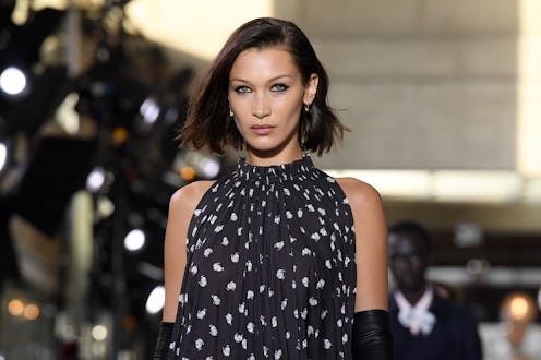 Bella Hadid just debuted a DIY double eyeliner look on Instagram