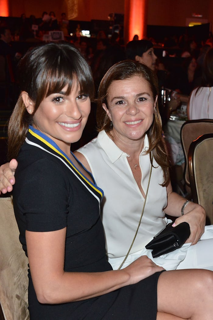 Lea Michele shared a photo featuring her pregnancy bump in honor of Mother's Day 2020.