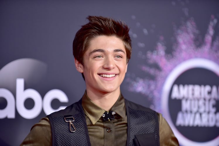 Asher Angel attends the American Music Awards.