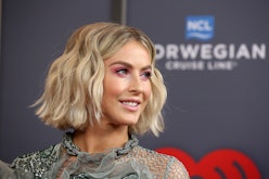 Julianne Hough's pink hair looks so different than her signature blonde.