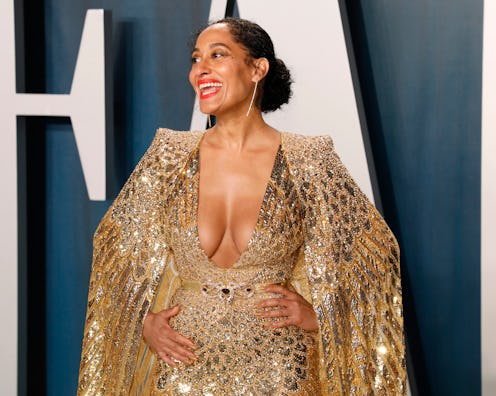 Tracee Ellis Ross goes bold again with neon pink eyeshadow