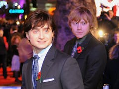 Daniel Radcliffe and Rupert Grint hit the red carpet.