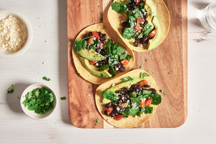 black bean tacos