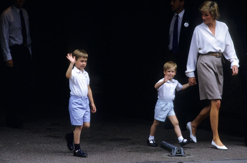 The princes were all about keeping it light on holiday in Spain.