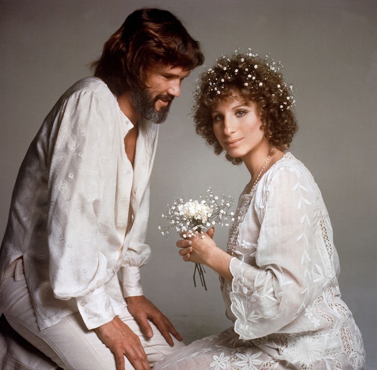 Barbara Streisand  and Kris Kristofferson in 'A Star Is Born'