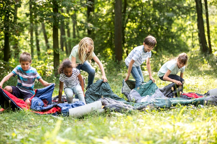 kids at summer camp