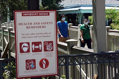 Disney World could reopen after its coronavirus closure with some precautionary measures in place.