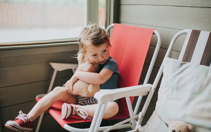 Experts say that even children miss hugs from people outside of their immediate household.