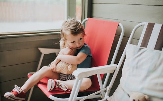 Experts say that even children miss hugs from people outside of their immediate household. 