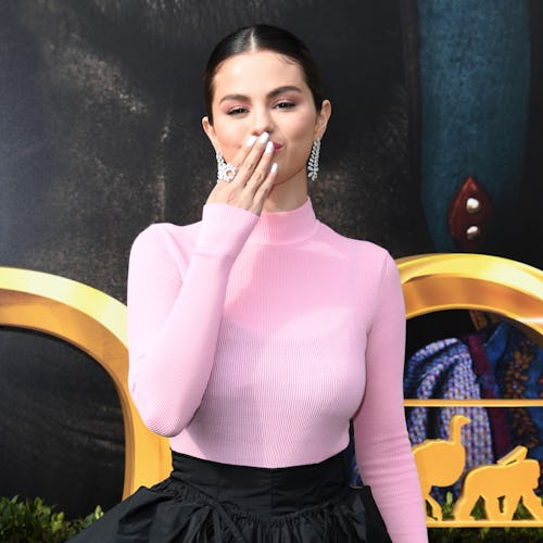 Selena Gomez typically sticks with more minimalist manicures on the red carpet and at home. 