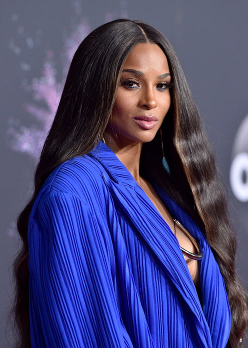 Ciara recently shared an image on Instagram rocking long bleach blonde hair.
