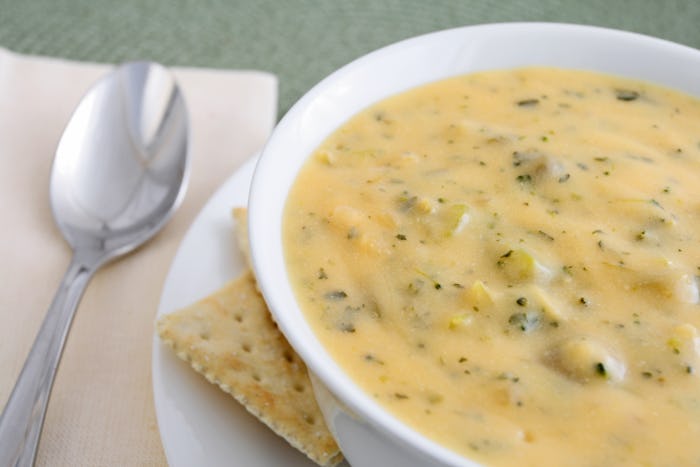 Disney released its cheddar cheese soup recipe