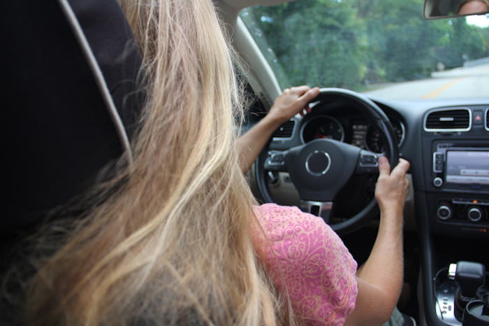 Moms are driving around aimlessly to listen to music in peace