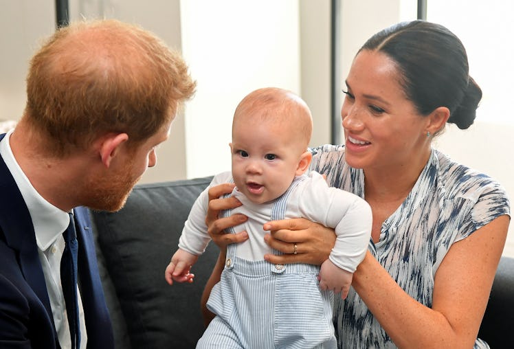 Prince Harry and Meghan Markle spend time with baby Archie.