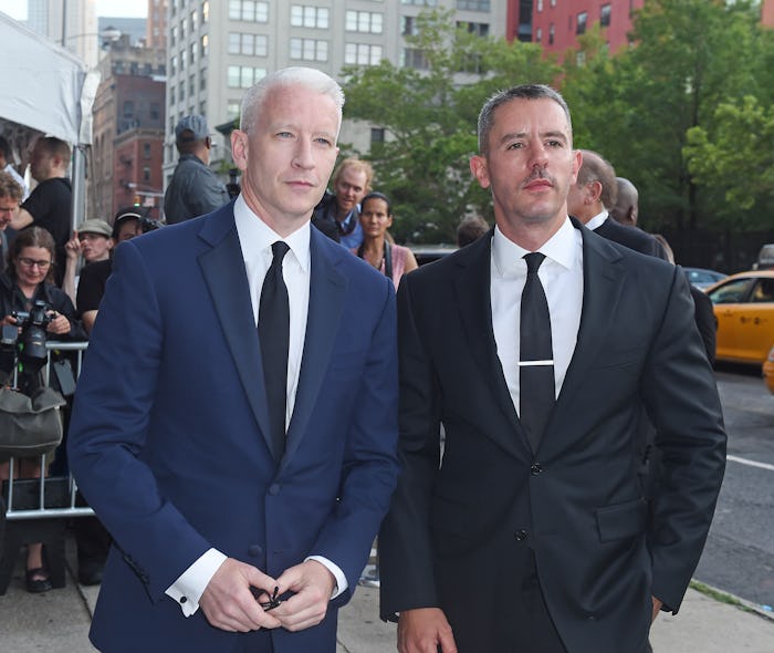 Anderson Cooper shared that he'll be co-parenting his baby boy, Wyatt, with his ex-partner.