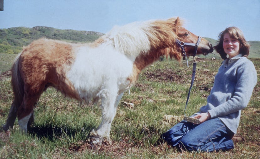 Princess Diana was one of those girls with a pony.