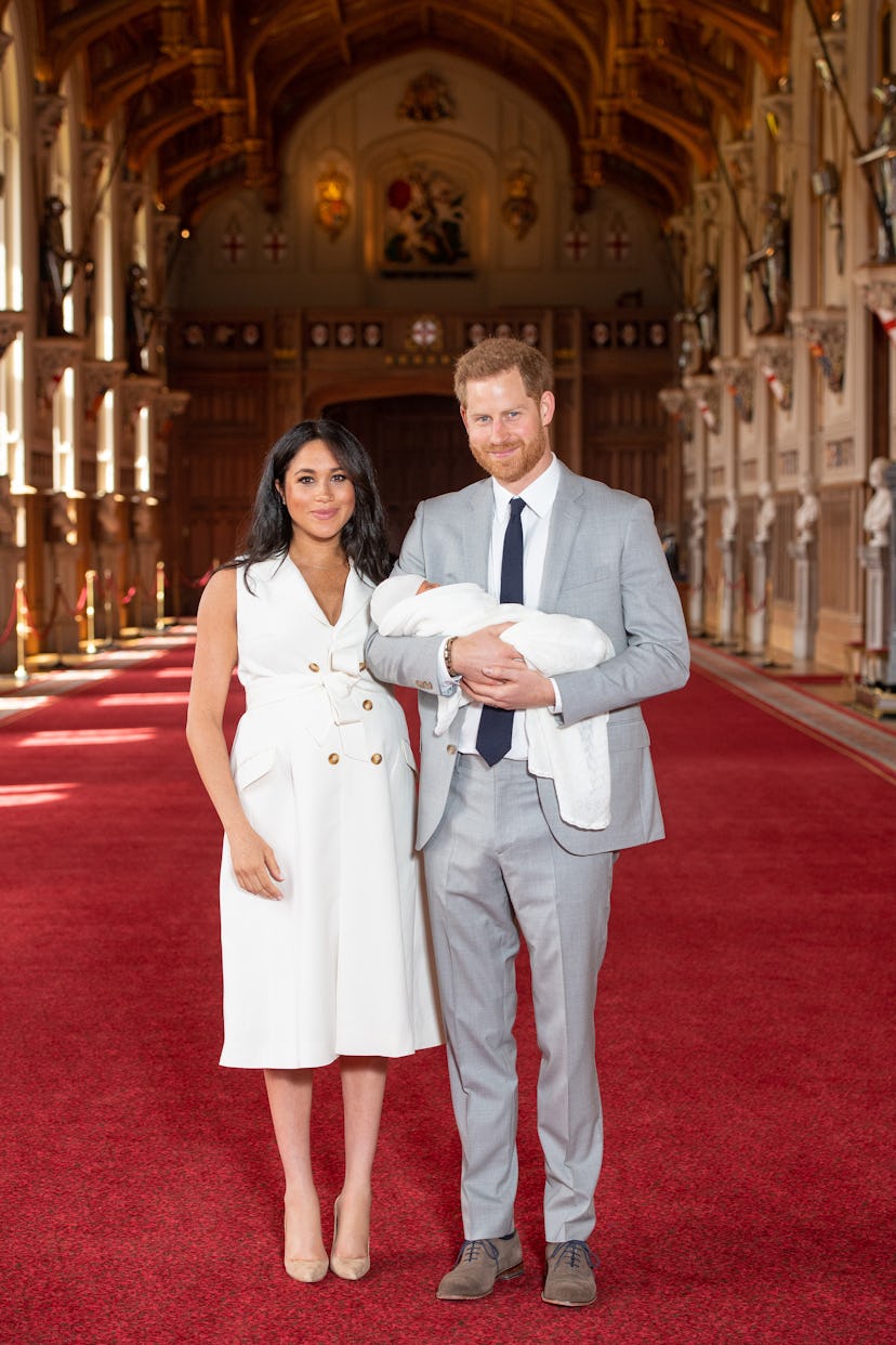 The Duke and Duchess formally announced the birth of their first child in May 2019. 