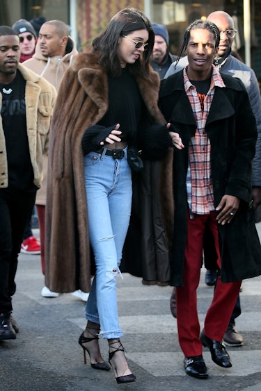 A$AP Rocky Kendall Jenner appendere fuori