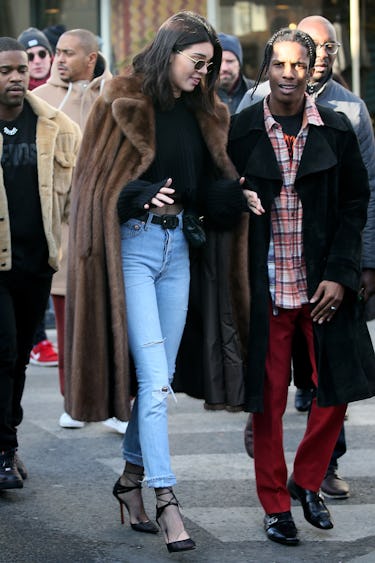 A$Ap Rocky Kendall Jenner henger ut