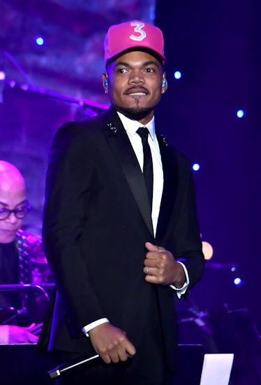 Chance The Rapper performs live.