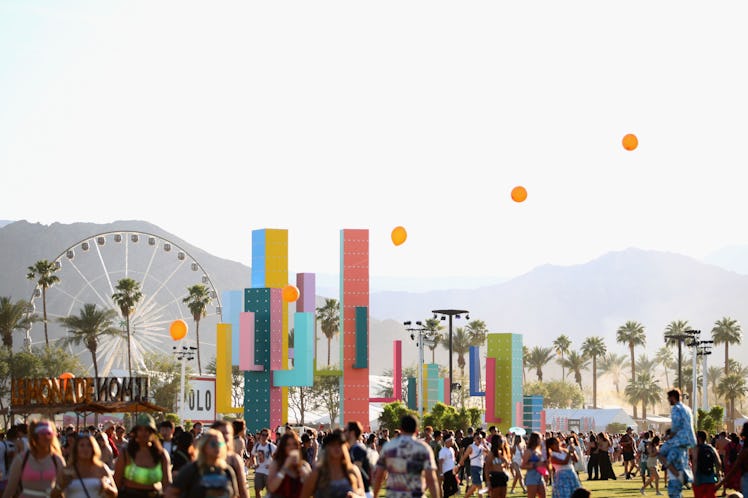The annual Coachella Music & Arts festival in California. 
