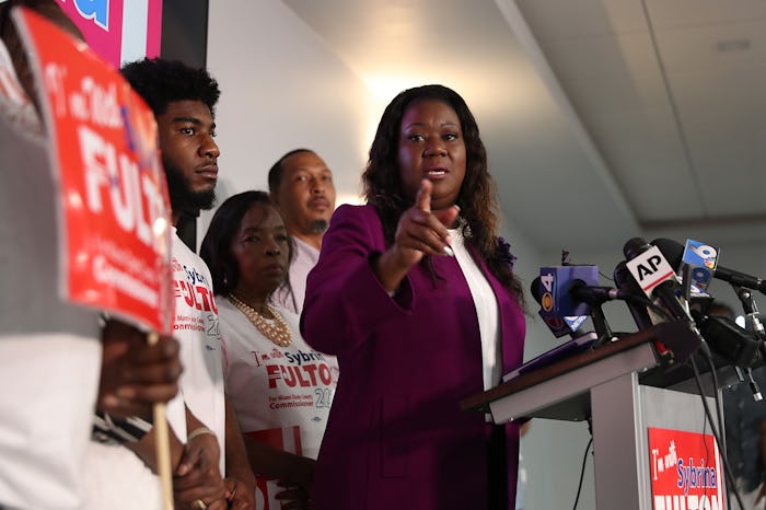 Tayvon Martin's mother Sybrina Fulton announced she had officially qualified as a candidate in the r...