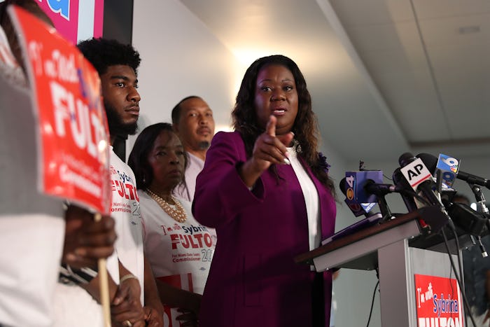 Tayvon Martin's mother Sybrina Fulton announced she had officially qualified as a candidate in the r...