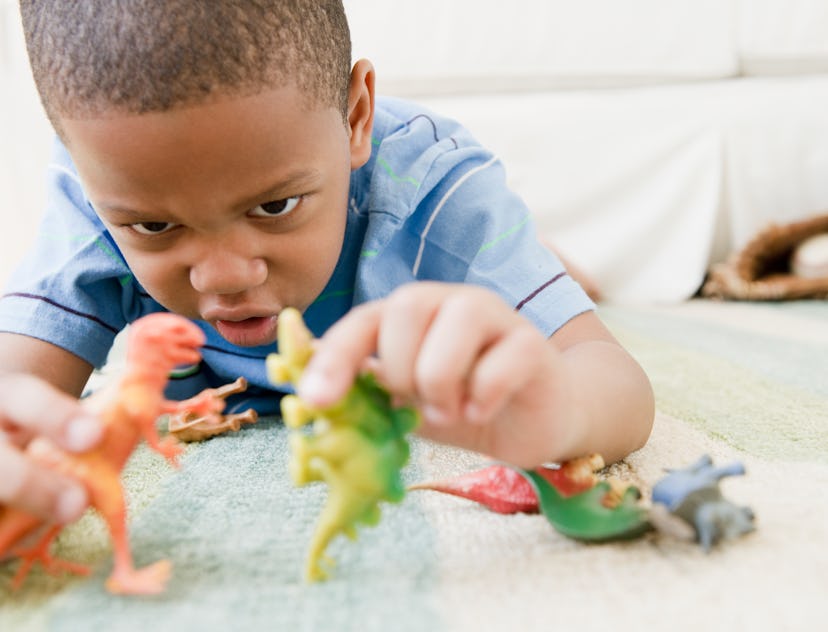Experts say children really start playing pretend around age 2, but their creativity builds and thei...