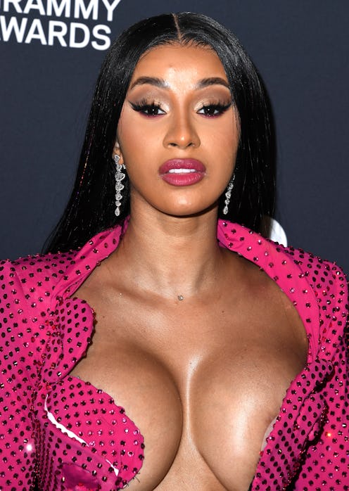 Cardi B's peacock tattoo got an update.