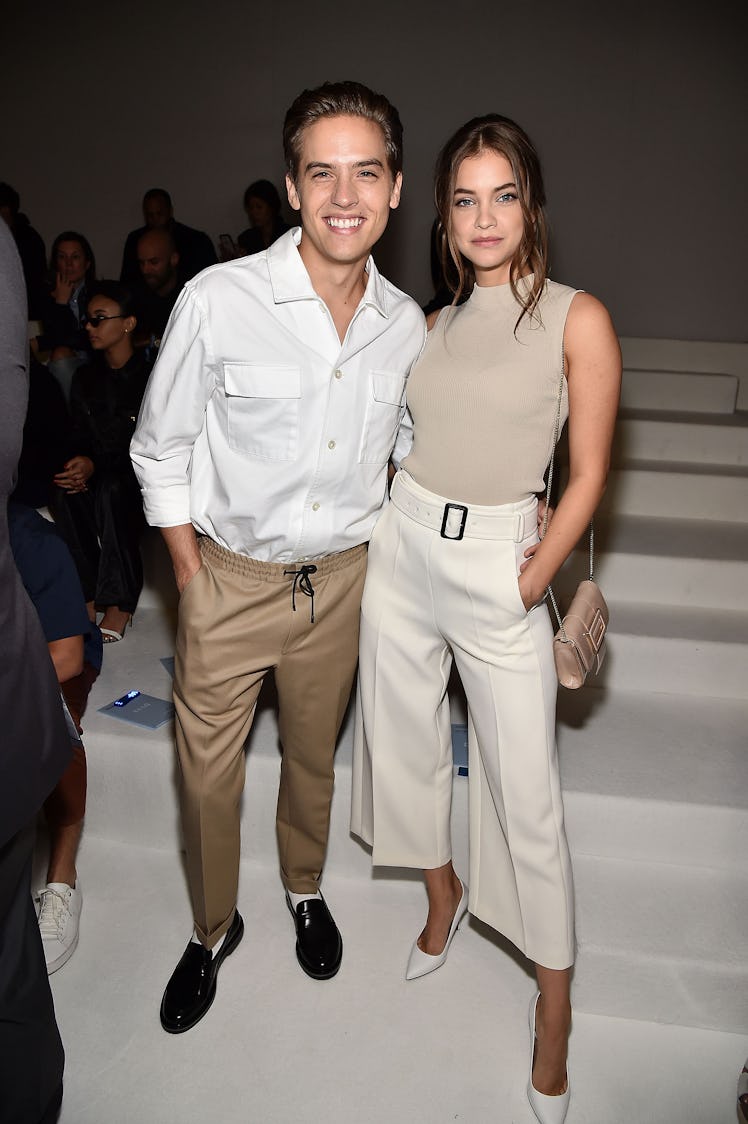 Dylan Sprouse and Barbara Palvin's relationship history includes a red carpet debut at NYFW.