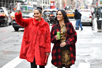 The Bella twins step out in New York City. 