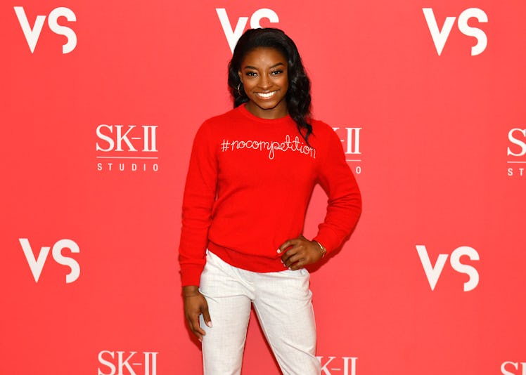 Simone Biles hits the red carpet.