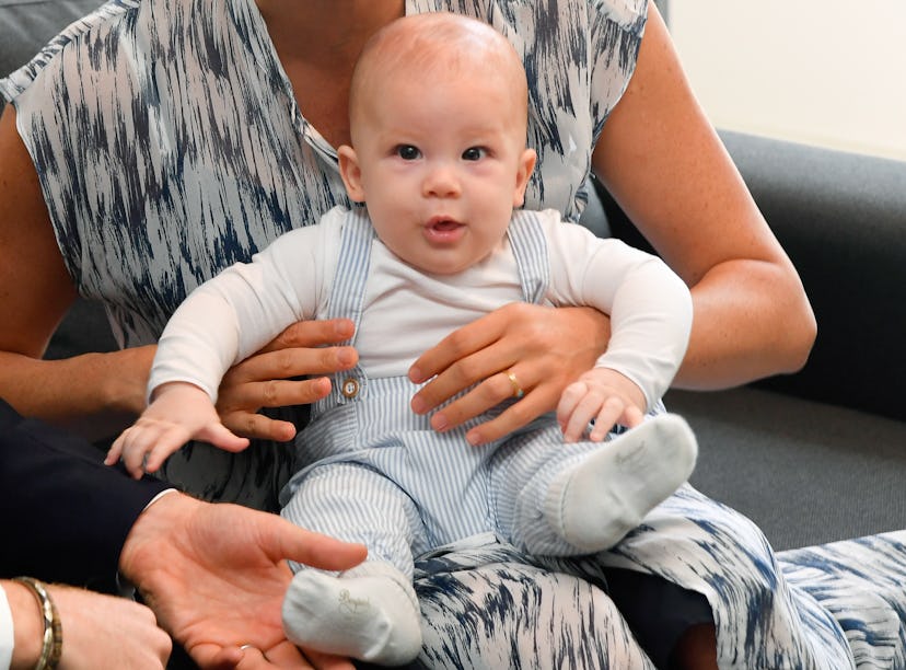 Prince Archie wears H&M overalls
